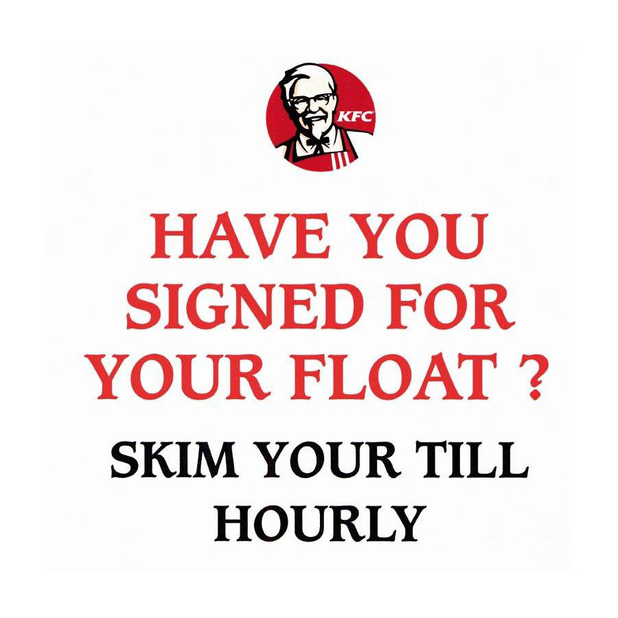 Sticker Signed For Float PK 1