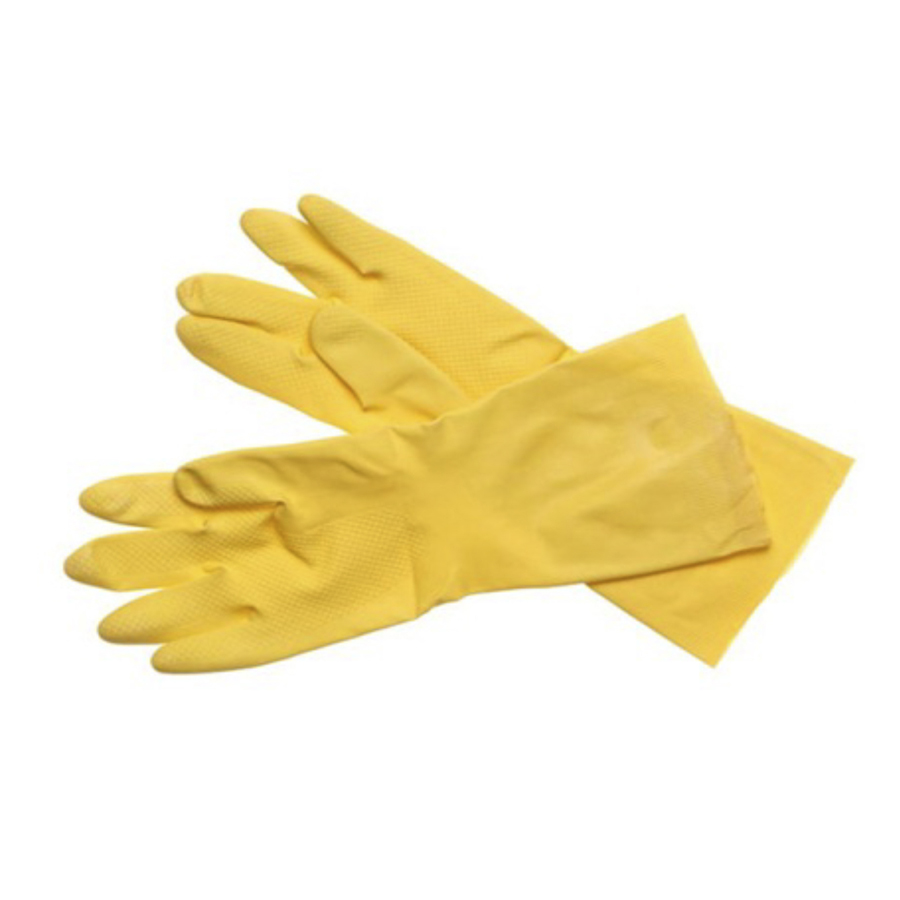 Yellow Gloves-Medium; Pack Of 12 PK 1