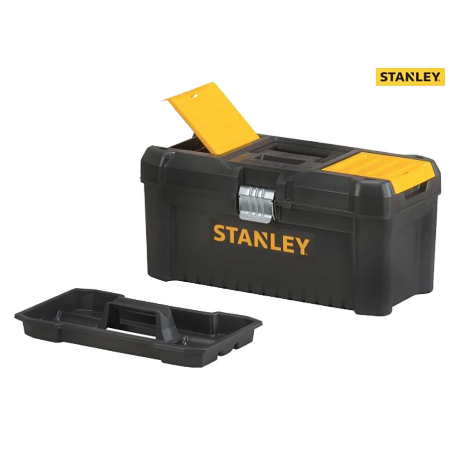 Stanley Tools Basic Toolbox With Organiser Top 16in PK 1