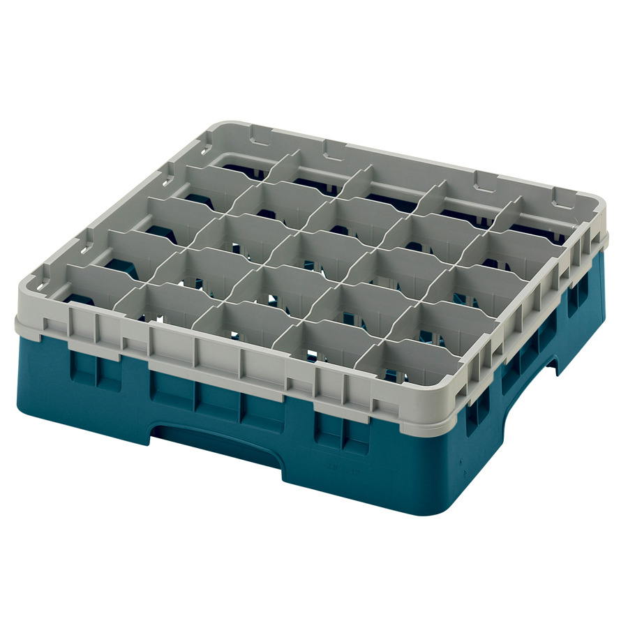25 Compartment Camrack® 4 1/2 Inch Teal PK 5