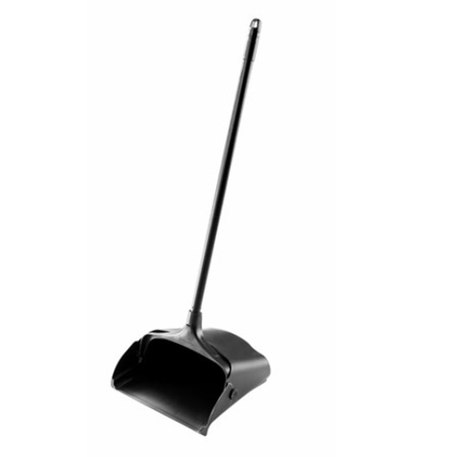 Rubbermaid Lobby Pro Dust Pan Without Lid Black Polypropylene W28.7 x H32.4 x D12.7cm PK 1