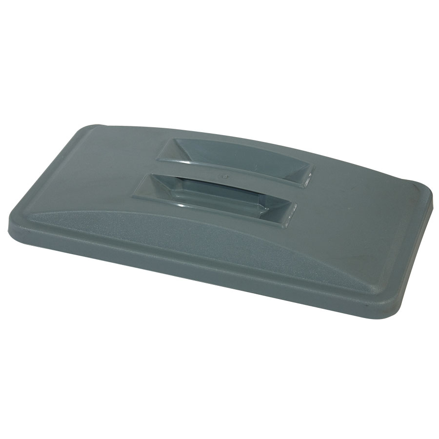 Trust Svelte® Tops Handled Lid Light Grey Polypropylene 52.3x28.8x7.0 cm PK 1