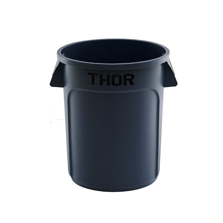 Trust ThorRound All Purpose Bin Grey LLDPE 121ltr 63.0x56.0x70.0 cm PK 1