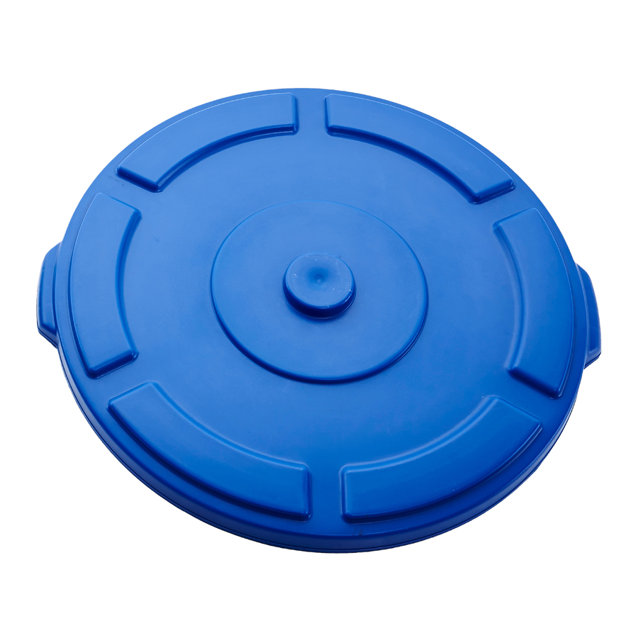 Trust Thor Lid For Round All Purpose Bin 38L Blue HDPE 44.7x40.6x5.2 cm PK 1