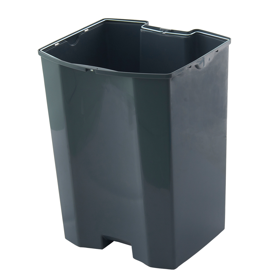 Trust Rigid Liners For 68L Step On Bin Grey HDPE 56ltr 45.7x31.1x55.9 cm PK 1