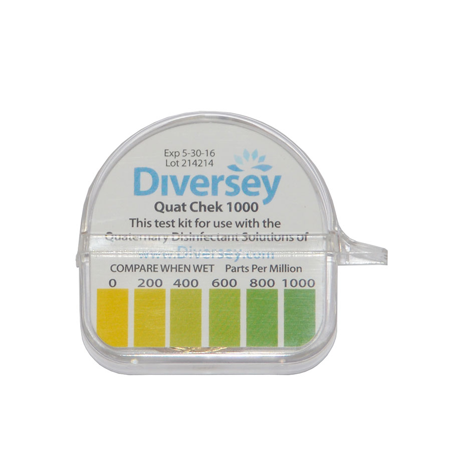 Diversey Quat Test Kit 0-1000ppm PK 1
