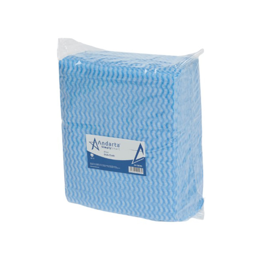 Robert Scott Disposable Dish Cloth 50cm x 35cm Blue PK 1