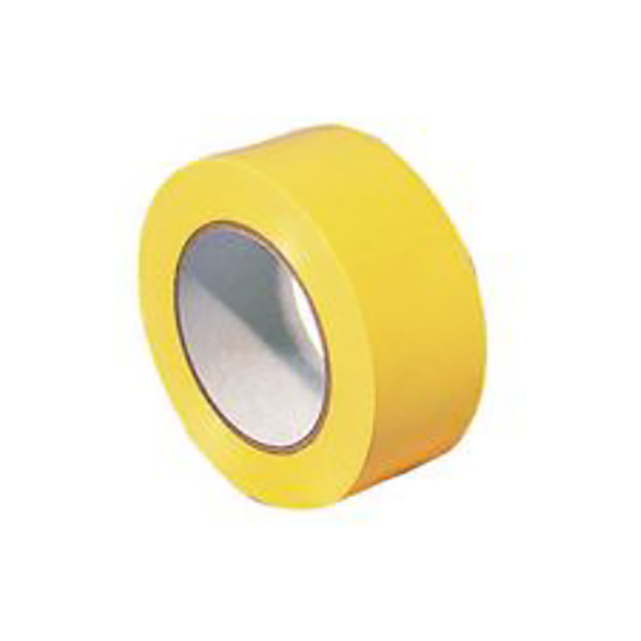 Line Marking Floor Tape Yellow Self Adhesive PVC 50mm x 33m PK 1