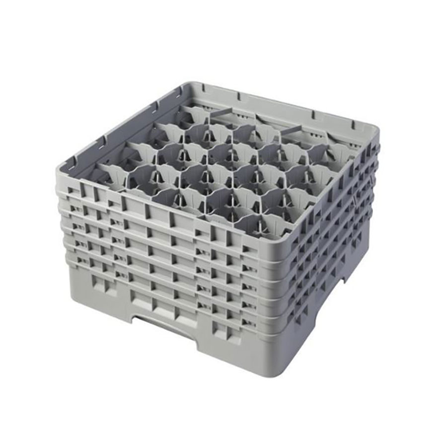 Cambro 20 Compartment Camrack Glass Rack Grey PK 1