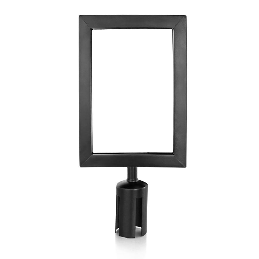 Prepara Removable Black Stanchion Top Sign Frame for FB109 PK 1