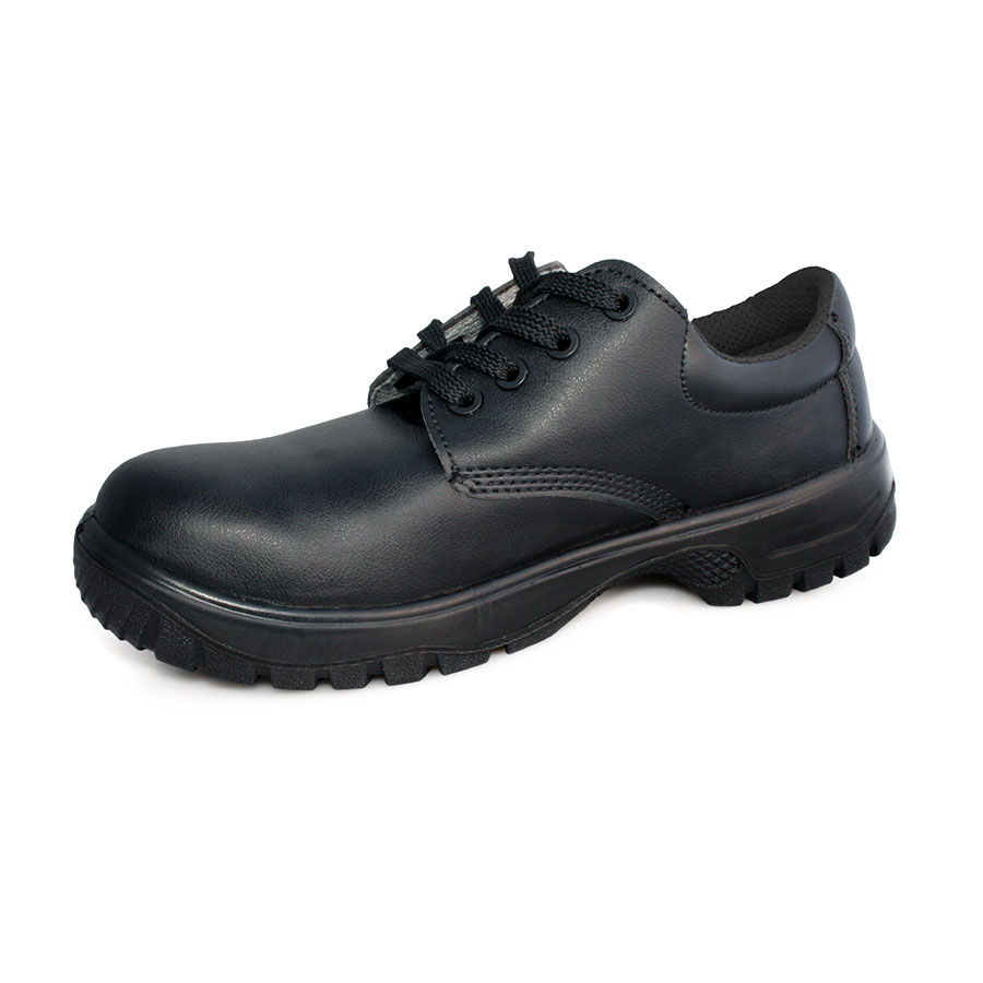 Black Safety Shoe Washable 44 PK 1