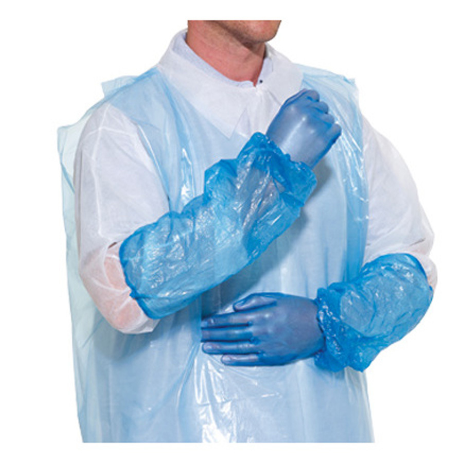 Cater Safe Pack Of 100 16 Inch Blue Oversleeves PK 1