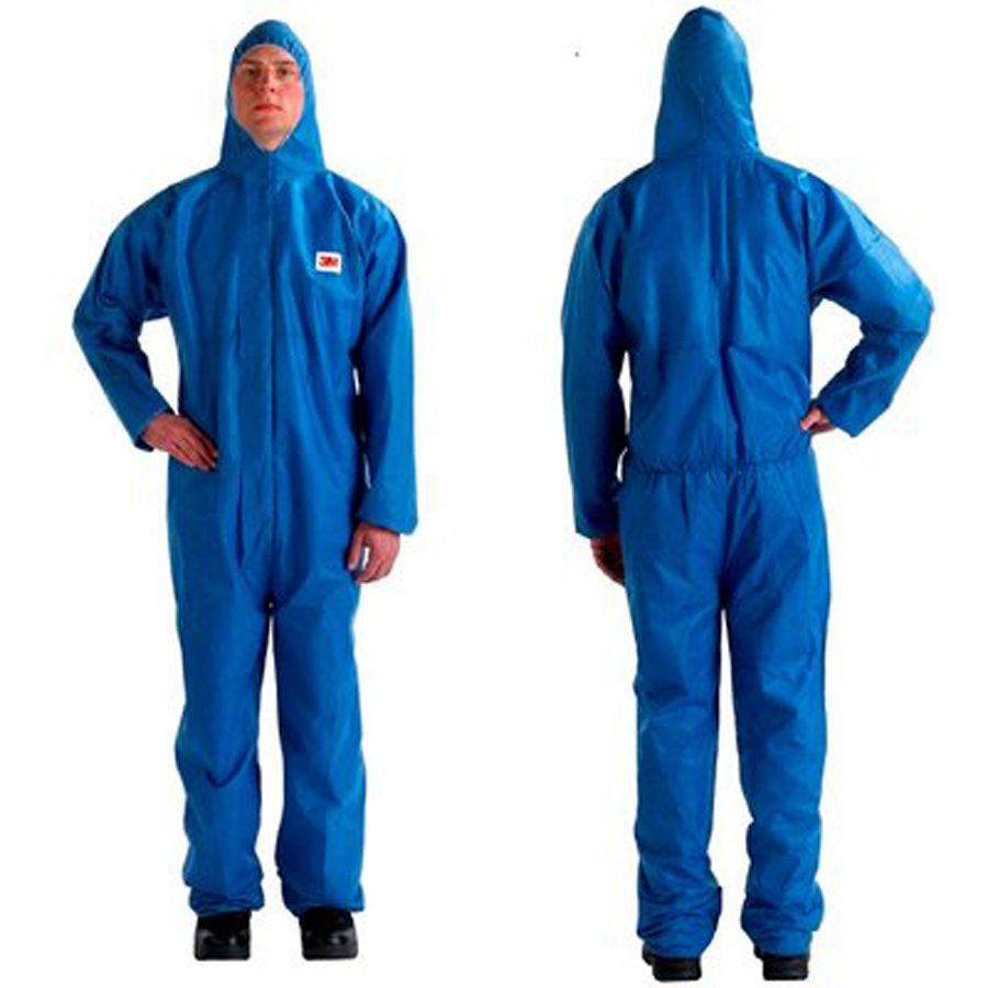 3M 4515 Blue Candex Type 5/6 Coverall M PK 1