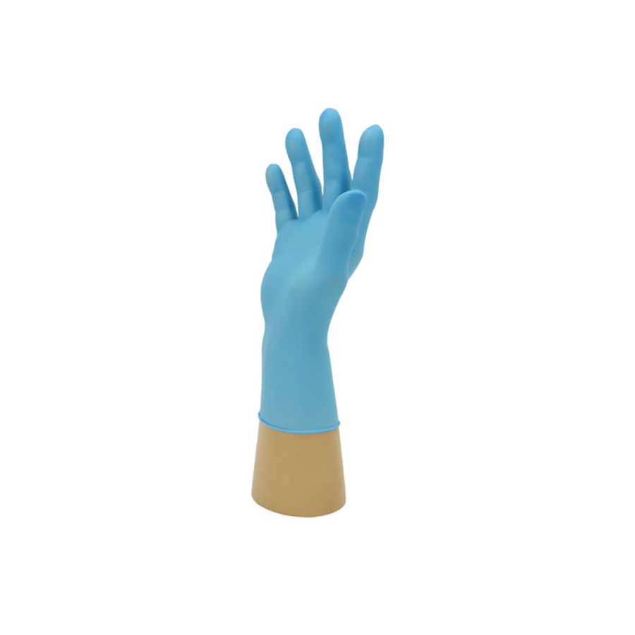 Skytec Utah Pack of 100 Powderfree Blue Nitrile Gloves 10 PK 1