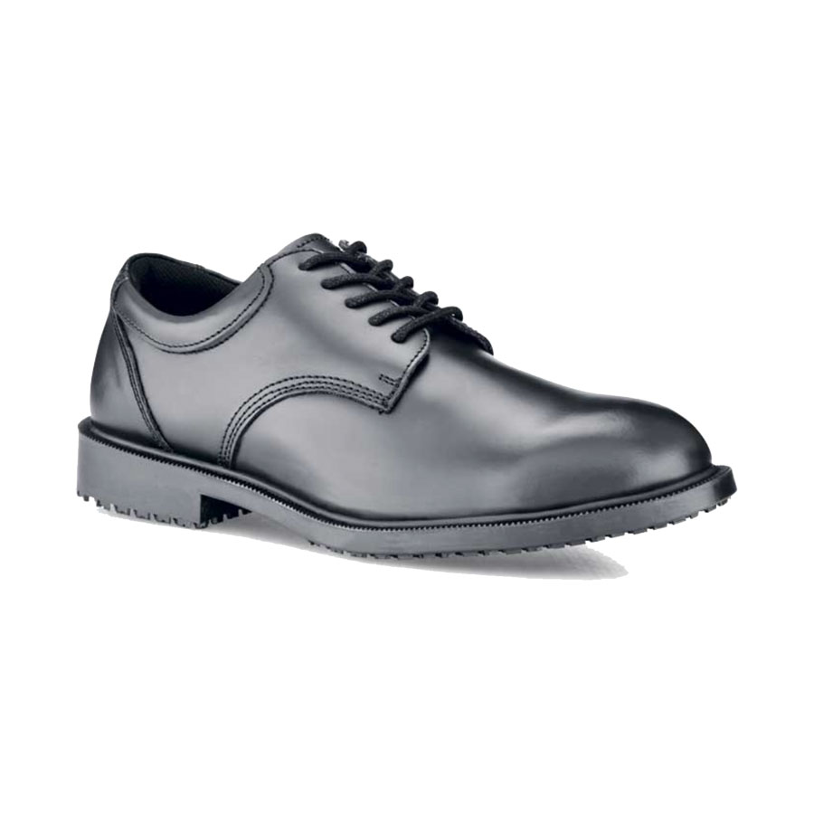 SHOES FOR CREWS CAMBRIDGE II BLACK LEATHER ANTISLIP MENS FORMAL LACE UP SHOE UK-SIZE-13