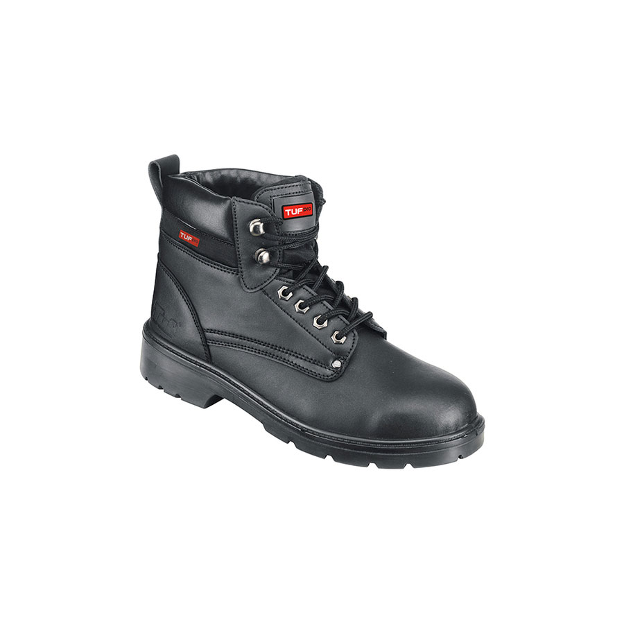 Tuf Pro Waxy Ankle Safety Boot with Midsole - S3 SRC UK-Size-13 PK 1