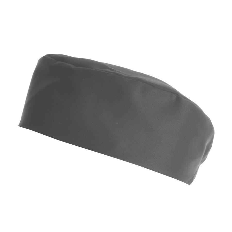 LE CHEF SKULL CAP GREY MEDIUM 23INCH L
