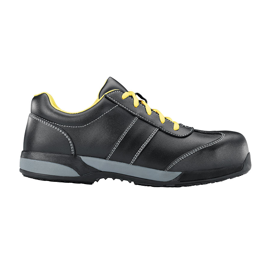 Shoes For Crews Clyde Black Microfibre Mens Safety Shoe S2 UK-Size-10 PK 1