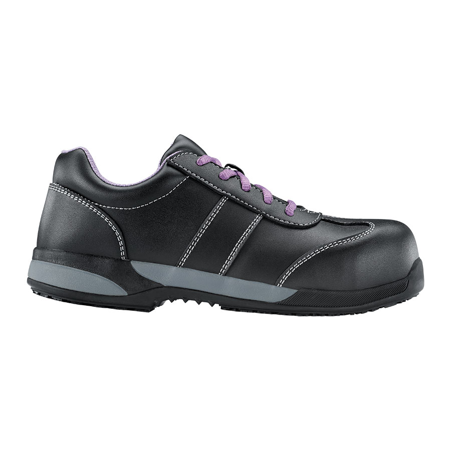 Shoes For Crews Bonnie Black Microfibre Ladies Safety Shoe S2 UK-Size-6 PK 1