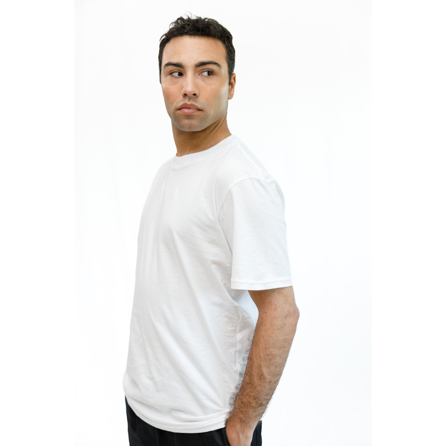 BRIGADE WHITE COTTON T SHIRT 2XL