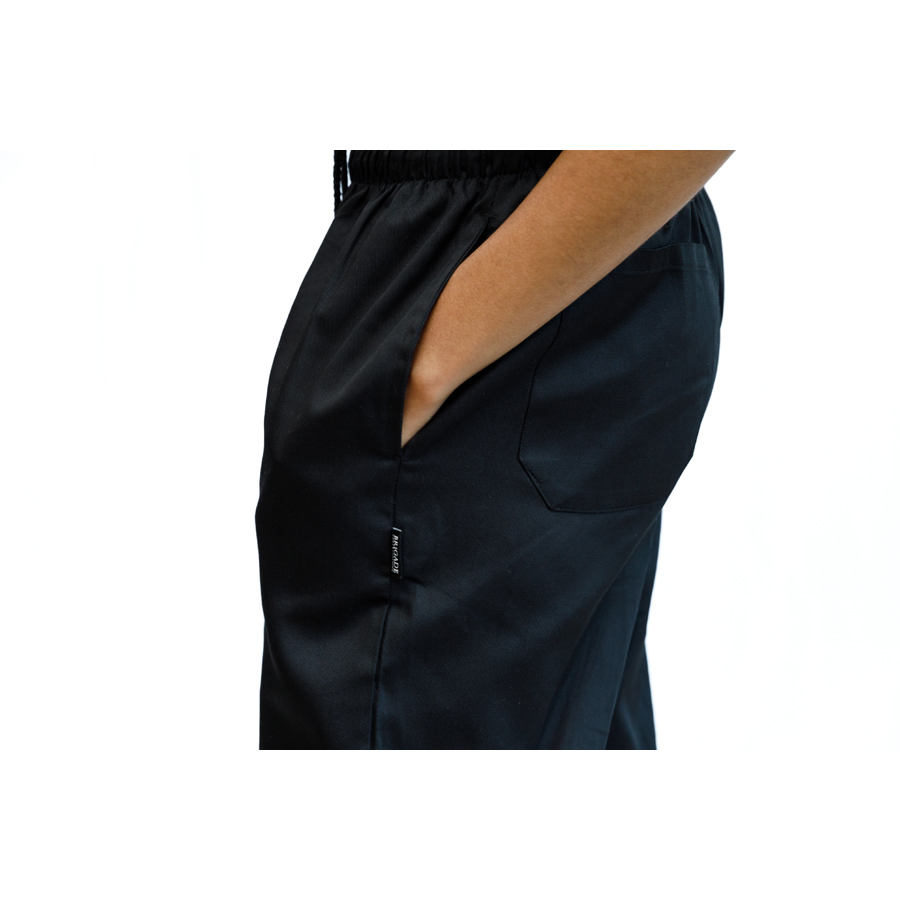 Brigade Black Polycotton Trousers With Pockets S PK 1